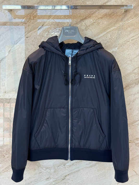 PRADA 26S HOODED PADDED JACKET 643