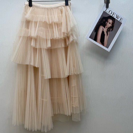DIOR 26S TIERED SKIRT 1087