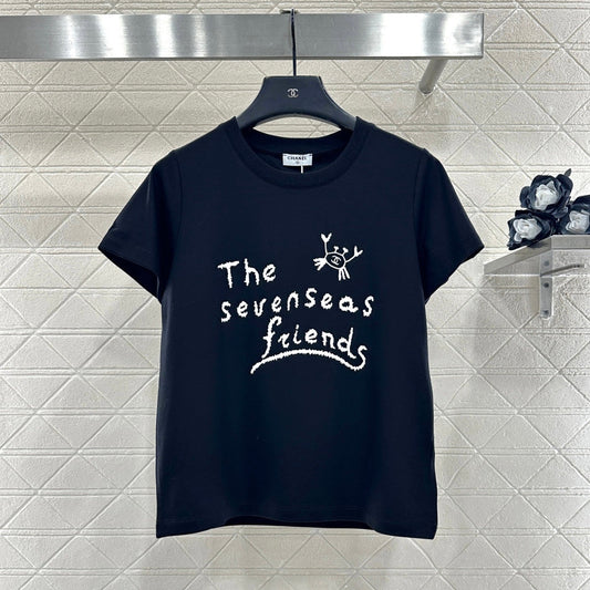 CHANEL 25S CREW NECK T-SHIRT 457