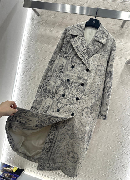 DIOR 25S LONG DENIM JACKET 871