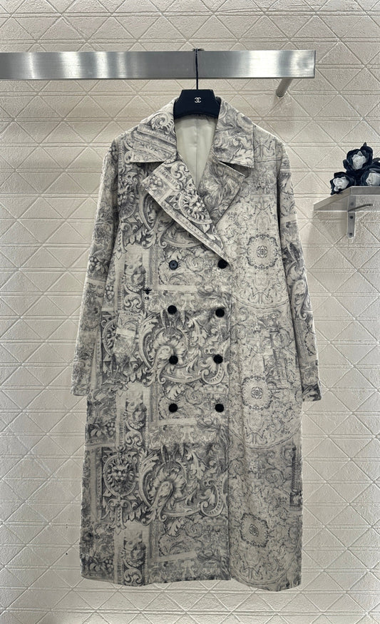 DIOR 25S LONG DENIM JACKET 871