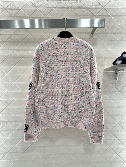 CHANEL 26S CASHMERE BLEND KNIT SWEATER 730