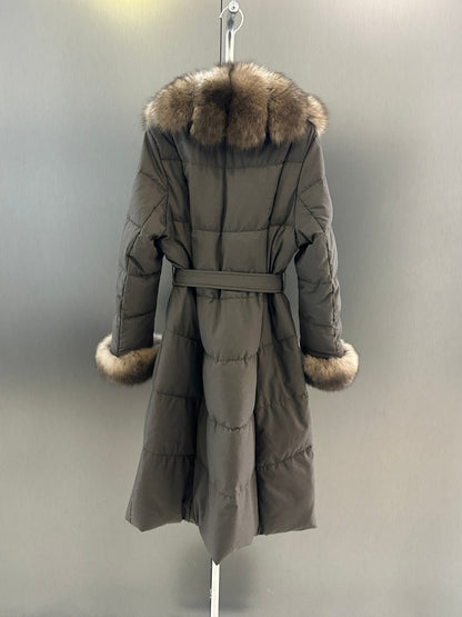 MAX MARA 25S LONG GOOSE DOWN COAT 119