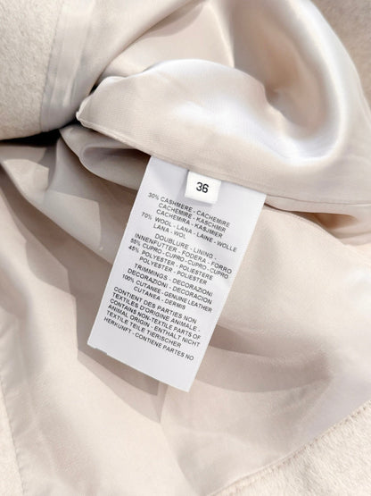 HERMES 25S CASHMERE COAT 309