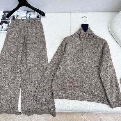 HERMES 25S STRAIGHT-CUT WOOL SUIT 010