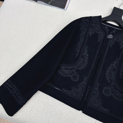 HERMES 25S SHORT CASHMERE COAT 193