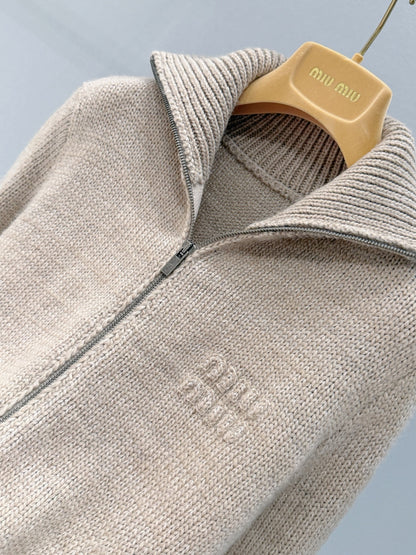 MIUMIU 26S CARDIGAN SWEATER 909