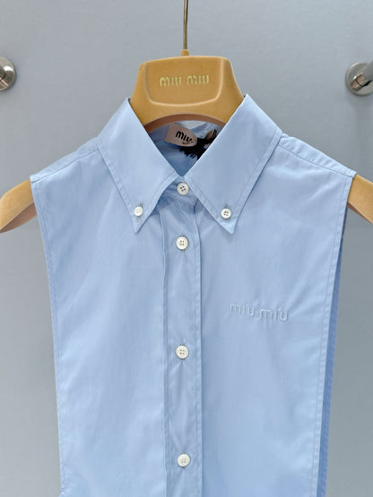 MIUMIU 26S SLEEVELESS SHIRT 905