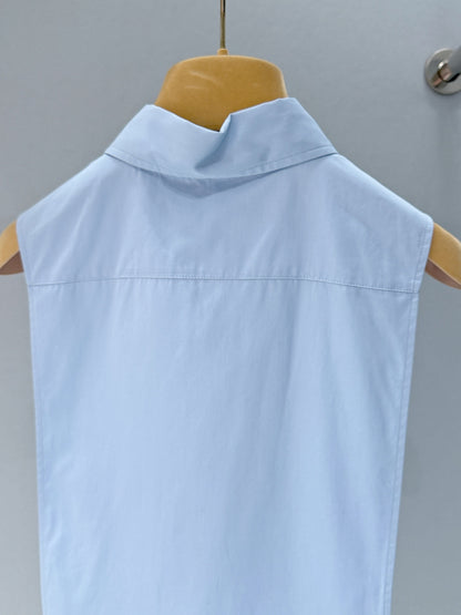 MIUMIU 26S SLEEVELESS SHIRT 905