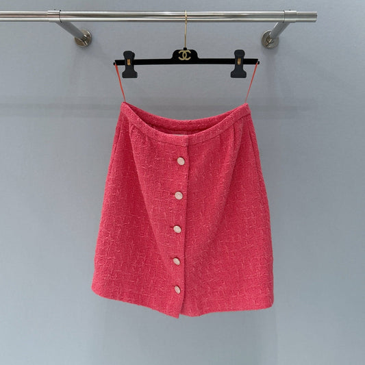 CHANEL 26S TWEED SKIRT 890