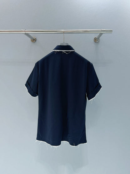 PRADA 26S SHORT SLEEVED POLO SHIRT 809