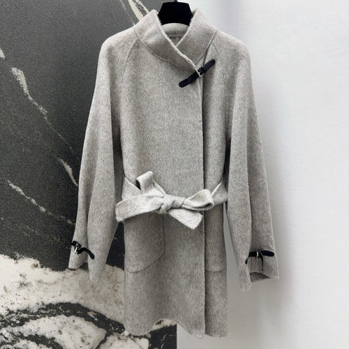 HERMES 25S CROPPED STAND-COLLAR JACKET 444