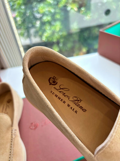 LP LOAFERS 25S IN WARM BEIGE CASHMERE