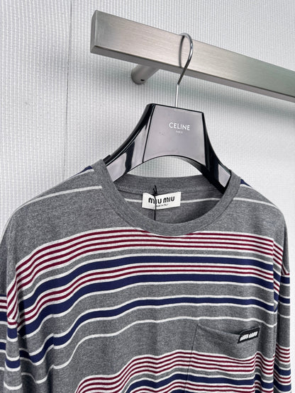 MIUMIU LONG-SLEEVE T-SHIRT STYLE 554