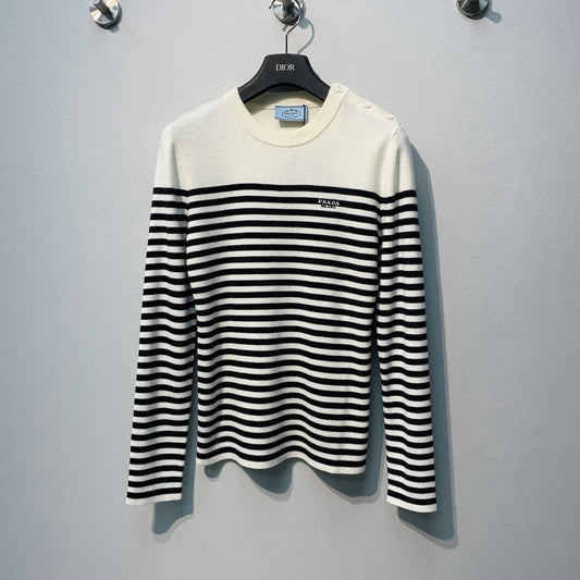 PRADA 26S CREW NECK KNIT SWEATER 640