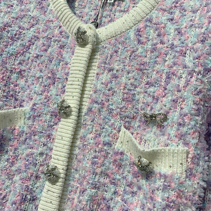 CHANEL 26S CREW NECK CARDIGAN 803