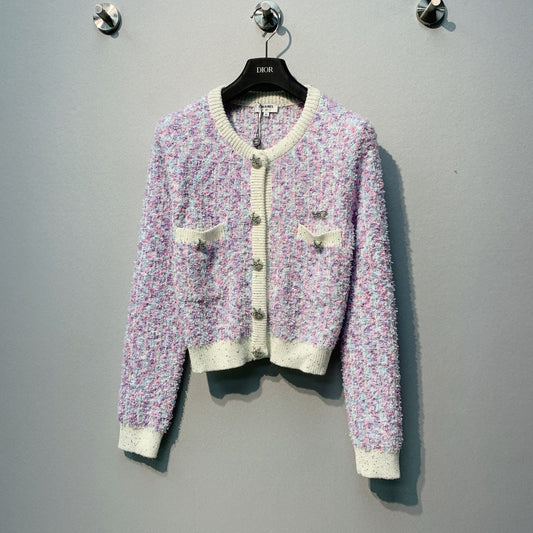 CHANEL 26S CREW NECK CARDIGAN 803