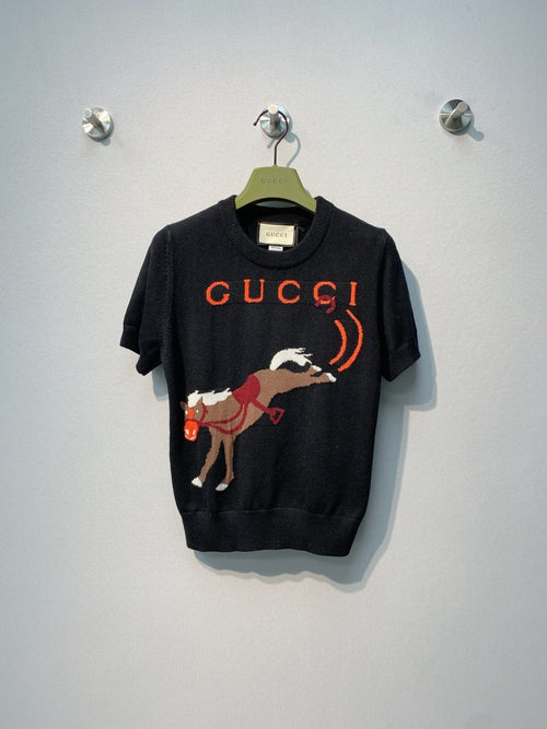 GUCCI 26S SHORT-SLEEVE SWEATER 255