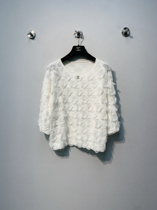 CHANEL 26S LIGHTWEIGHT KNIT TOP 969