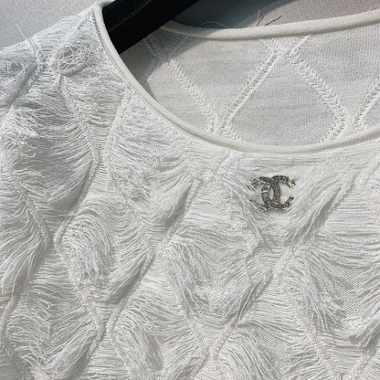 CHANEL 26S LIGHTWEIGHT KNIT TOP 969