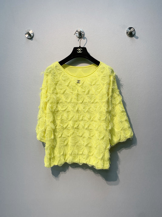 CHANEL 26S LIGHTWEIGHT KNIT TOP 966