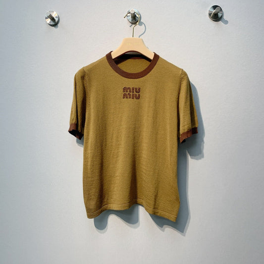 MIUMIU 26S SHORT SLEEVED T-SHIRT 925