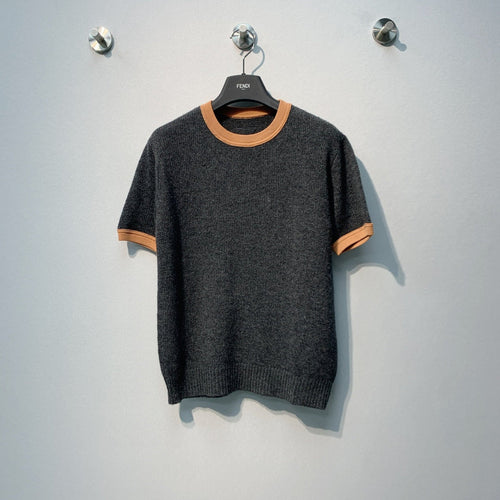PRADA 26S SHORT SLEEVED KNIT T-SHIRT 726