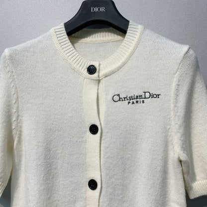 DIOR 26S SHORT-SLEEVE SWEATER 1151
