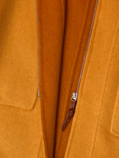 HERMES 25S REVERSIBLE LONG CASHMERE COAT 244