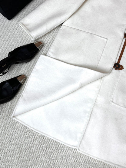 HERMES 25S REVERSIBLE LONG COAT 240