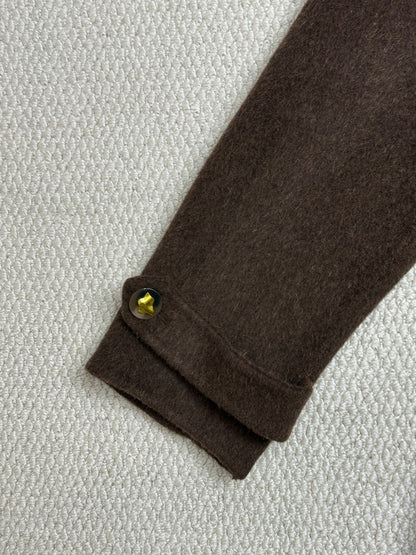 MAX MARA 25S TURTLENECK CASHMERE COAT 130