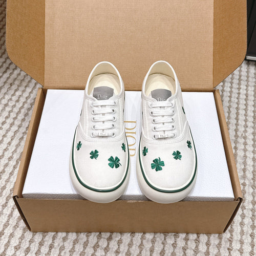 DIOR 26S SALTWIND SNEAKER IN WHITE FABRIC STYLE 2
