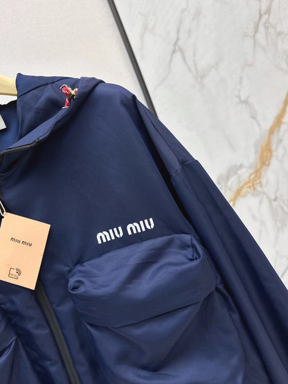 MIUMIU 26S HOODED JACKET 961