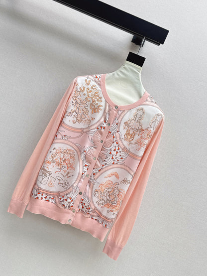 HERMES 26S KNIT CARDIGAN 498
