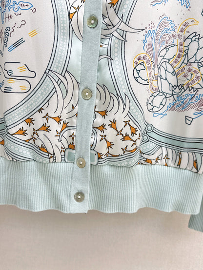 HERMES 26S KNIT CARDIGAN 497
