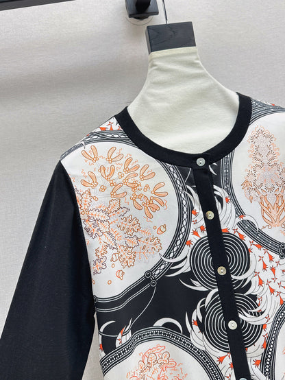 HERMES 26S KNIT CARDIGAN 496