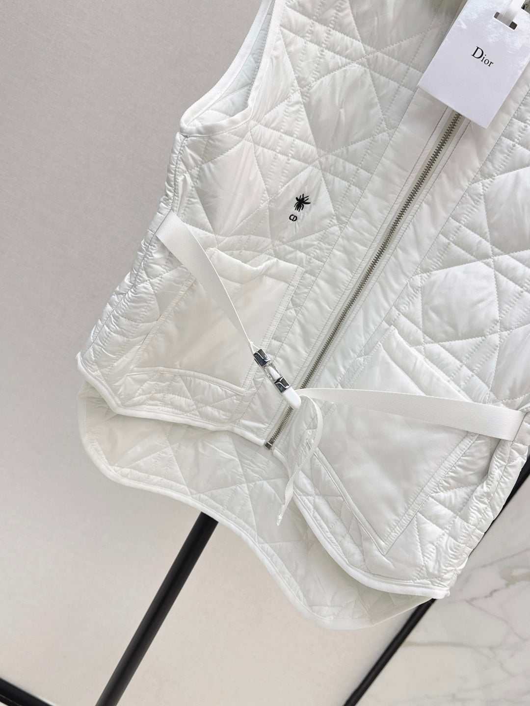 DIOR 25S SLEEVELESS QUILTED VEST 528