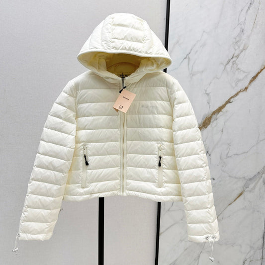 MIUMIU HOODED DOWN JACKET 99490