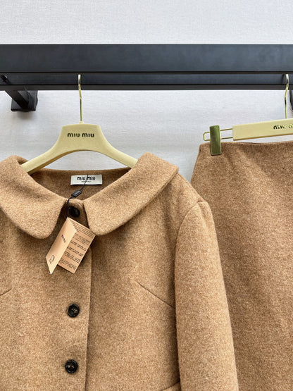 MIUMIU 26S WOOL TWO PIECE SET 959
