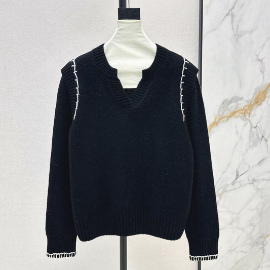 HERMES 25S CREW NECK SWEATER 332