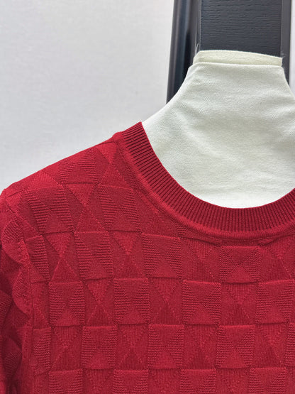 HERMES 26S SHORT SLEEVE SWEATER 547