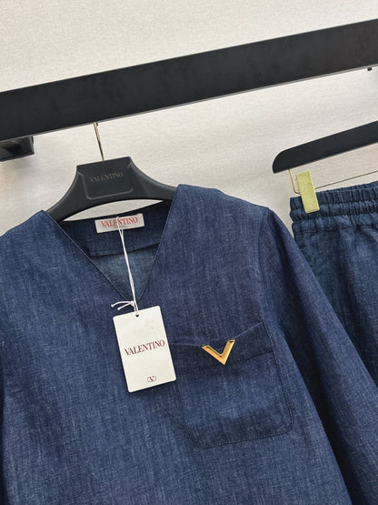 VALENTINO 26S DENIM SET STYLE 18