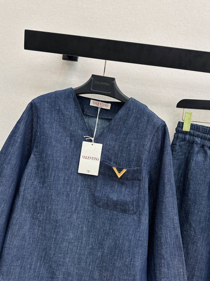 VALENTINO 26S DENIM SET STYLE 18