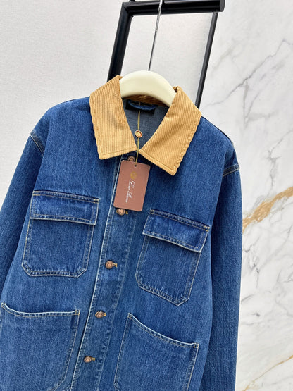 LORO PIANA 26S DENIM JACKET 714