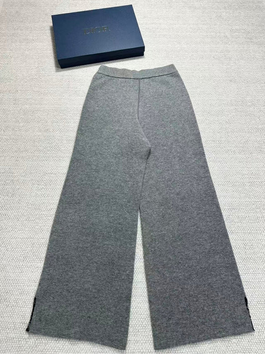 DIOR 26S REVERSIBLE WIDE-LEG PANTS 978