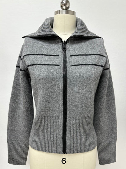 DIOR 26S REVERSIBLE CASHMERE NOTCHED-COLLAR JACKET 975
