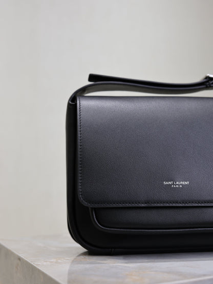 YSL 25S NIKI BABY 22 IN BLACK CALFSKIN