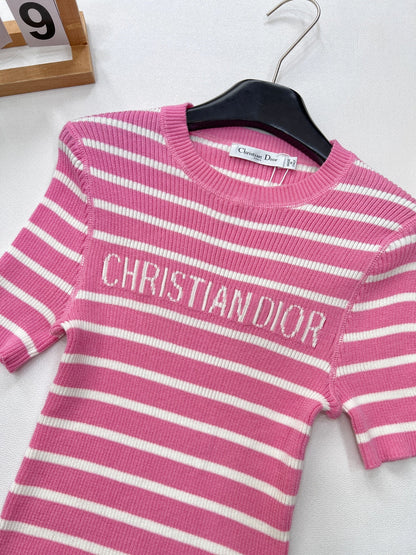 DIOR 25S KNITTED T-SHIRT 636
