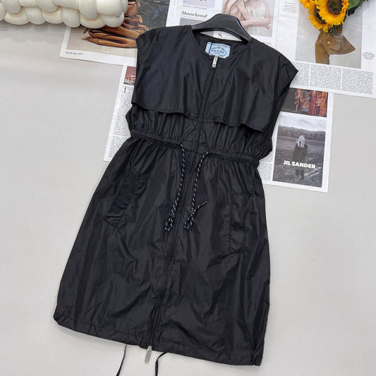 PRADA 25S ELASTIC WAIST SKIRT 304