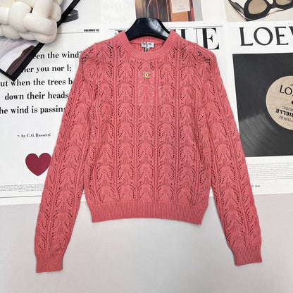 CHANEL 25S LONG-SLEEVE SWEATER 442